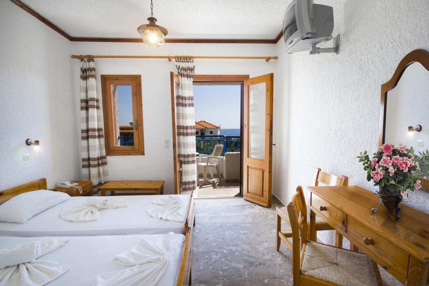 Votsalakia Hotel Kampos Marathokampou Exterior foto